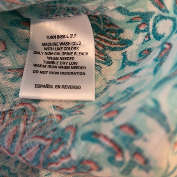 LIKE NEW CHARTER CLUB LUXURY LINE BEADED TUNIC LG - Picture 10 of 10